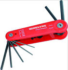 İzeltaş 4912 00 0007 Kaset Allen Anahtar Takımı (7 Parça, mm)