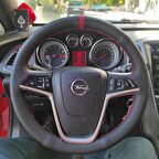 Opel Astra J Standart Simit Kısmına Dikilen Kılıf (Karbon Noktalı Yüzüklü)