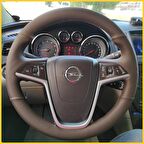 Opel Insignia Kahverengi Araca Özel Direksiyon Kılıfı
