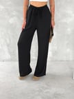 Modavera Ayrobin Oversize Pantalon - Siyah