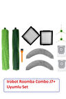 iRobot Roomba Combo J7+ Uyumlu Yedek mop paspas hepa filtre fırça toz torbası