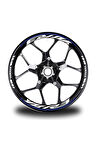 Gri Yamaha R6 Takım Jant Sticker Etiket