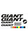 Giant Bisiklet Kadro Sticker Set Premium Kalite