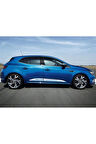 Renault Megane Yazılı Üç Çizgi Yan Kapı Sticker Etiket Modeli