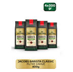 Jacobs Barista Clasic Filtre Kahve Öğütülmüş 200 gr X 4 Adet