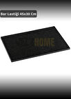 Kauçuk Bar Matı Servis Paspası Su Geçirmez Bar Lastiği 45x30 Cm