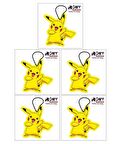 Jethızında 5'li Set Pikachu Tasarımlı Oto Kokusu