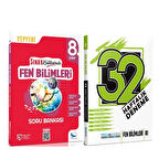 Sınav Yayınları 8. Sınıf Fen Bilimleri Soru Bankası ve Pruva 32 Haftalık Deneme Seti 2 Kitap