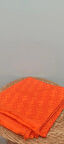 PAMUK JAKRLI ŞAL TURUNCU