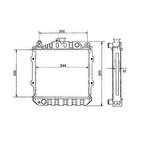 RADYATÖR SU SUZUKİ ALTO 0.8 89-96 26MM BRAZİNG /17700-84200