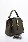 Jasmin Haki El ve Omuz Askılı Kadın Çantası