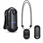 Ozmik H.265 4K Vücut Kamerası 360° Dönebilen Klipsli ve Manyetik Klipsli Giyilebilir Kamera 120 DK 