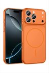İphone 14 Uyumlu 17 Pro Max Görünümlü Magsaff Kapak Kılıf