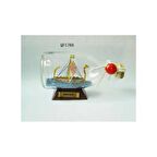 DENİZCİLİK › DENİZCİLİK GRUBU › Marine Şişe Gemi-Z&A ŞİŞE GEMİ>>11.5x5.5x7 cm.