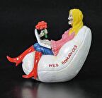 WISE Veronese İskelet Serisi-OTURAN KADIN-11,5*14*9,5 CM