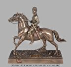 WISE Veronese Serisi-ATA SÜVARİ BRONZ-28,5*9,5*26,5 CM