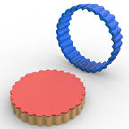 Tırtıklı Yuvarlak PC Kopat