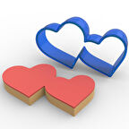 Çiftli Kalp PC Kopat