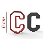 6 cm Ç Harfi Kurabiye Kalıbı