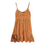 1070 ÖNÜ DÜĞMELİ ELBİSE