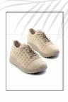 Nude Örgü  Kadın Casual Ayakkabı K01220051716