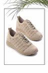 Nude Örgü  Kadın Casual Ayakkabı K01461055516