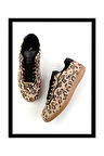 Leopar Süet  Kadın Sneaker K01591512502