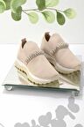 Bej Triko  Kadın Sneaker K01673050882