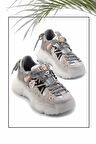 Gri Süet  Kadın Sneaker K01703051102