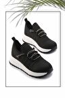 Siyah Triko  Kadın Sneaker K01792050082