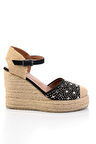 Siyah  Kadın Espadril K01874414772