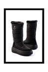 Mat Siyah Paraşüt  Kadın Bot & Bootie K02102011667