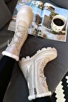 Bej Paraşüt  Kadın Bot & Bootie K02179144767