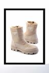 Bej Paraşüt  Kadın Bot & Bootie K02179746267