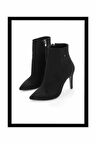 Siyah Süet  Kadın Bot & Bootie K02204500102