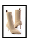 Bej Triko  Kadın Bot & Bootie K02209033082