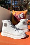 Beyaz  Kadın Bot & Bootie K02763030309
