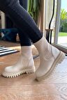Bambi Bej  Kadın Bot & Bootie K02792021409