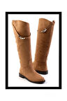 Camel Süet  Kadın Çizme K03140431202