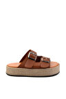 Taba Leather Kadın Terlik K04423050103