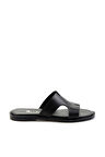 Siyah Leather Kadın Terlik K04666014403