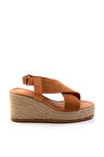 Taba Leather Kadın Sandalet K05628120402