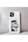 İphone 8 Plus Uyumlu İçi Kadife Peaky Blinders Thomas Shelby (Tommy) Desenli Tasarım Telefon Kılıfı