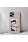 İphone 15 Plus Uyumlu İçi Kadife Peaky Blinders Thomas Shelby (Tommy) Desenli Tasarım Telefon Kılıfı