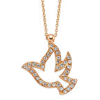 Harem Altın 18 Ayar Altın Pırlanta Güvercin Kolye K47225-3