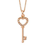 Harem Altın 18 Ayar Altın Pırlanta Kalpli Anahtar Kolye K47225