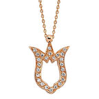 18 Ayar Altın Pırlanta Lale Kolye K47227-4