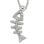 Harem Altın 18 Ayar Altın Pırlanta Balık Kolye K48563-3