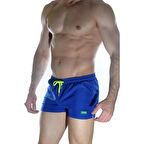 MODLİVE Erkek Mavi Mini Mayo Short
