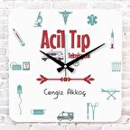 Acil Tıp Teknisyenine Hediye Ahşap Saat 33cm KA01-1001